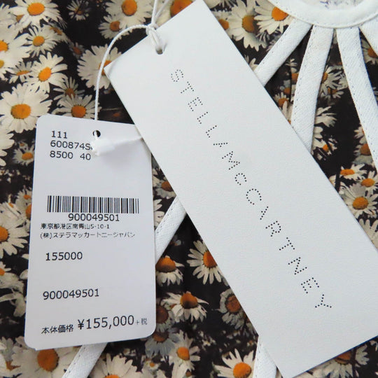 Stella McCartney one piece Main: 100% silk, Part: 100% cotton multicolor Women 40 Used Authentic