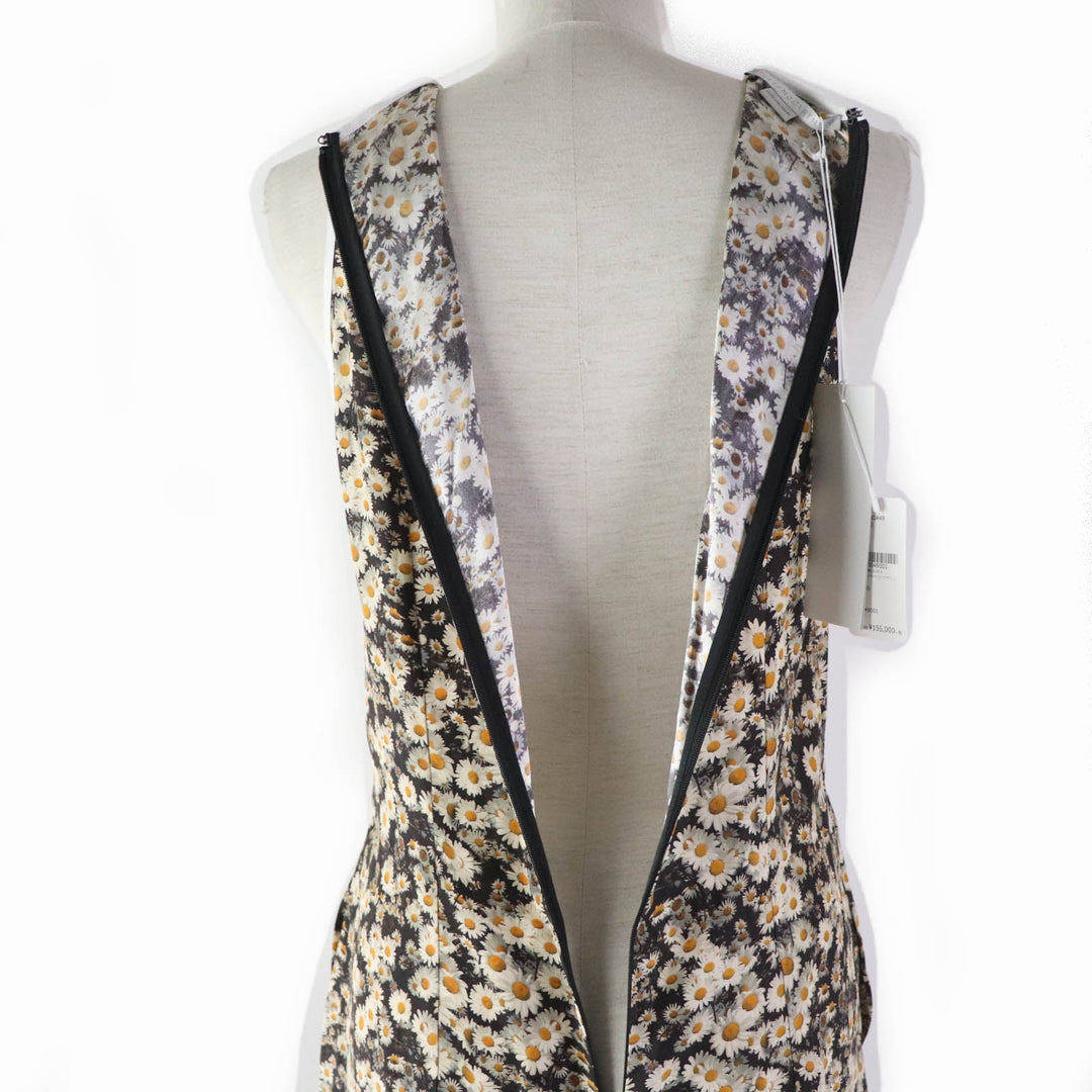 Stella McCartney one piece Main: 100% silk, Part: 100% cotton multicolor Women 40 Used Authentic