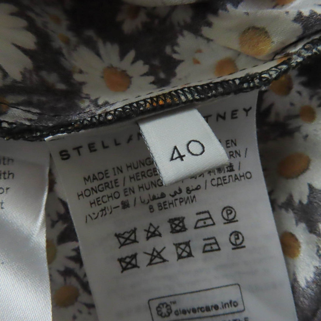 Stella McCartney one piece Main: 100% silk, Part: 100% cotton multicolor Women 40 Used Authentic
