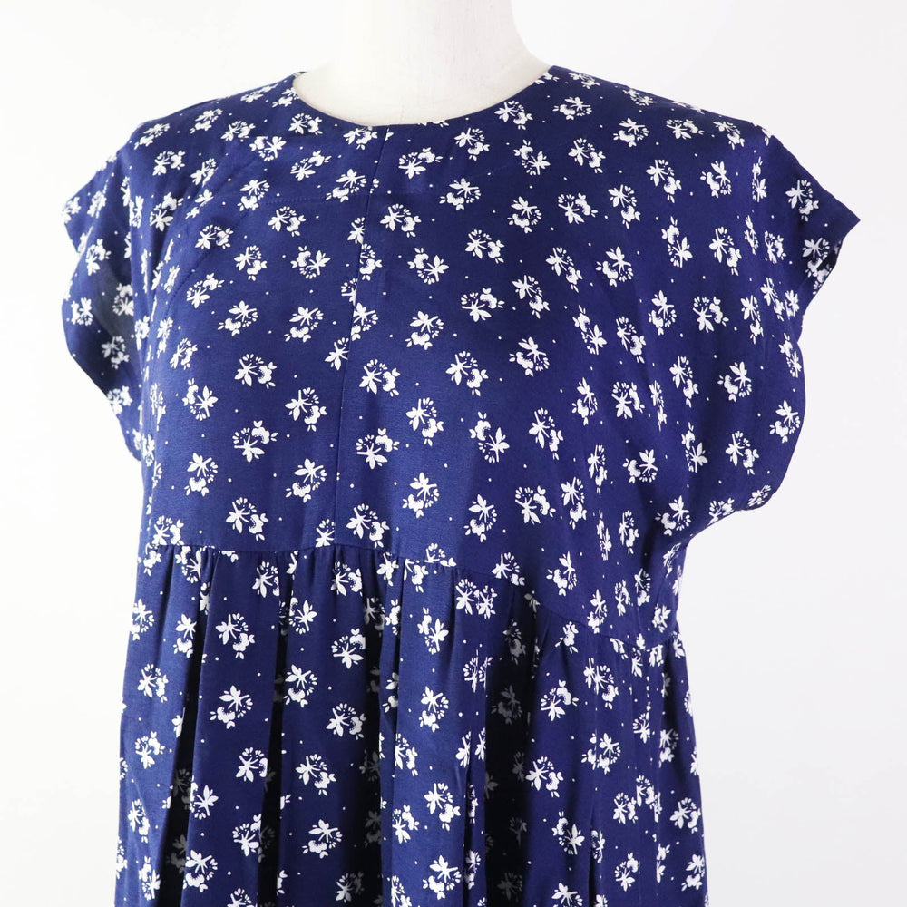 COMME des GARCONS COMME des GARCONS one piece Outer material: 100% rayon, Other material: 100% cotton Blue white Women XS Used Authentic
