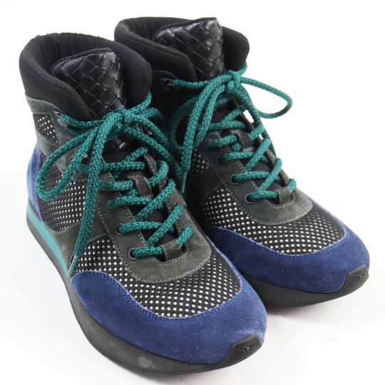 BOTTEGAVENETA High cut sneakers Main: suede leather, part: leather multicolor mens 41 Used Authentic