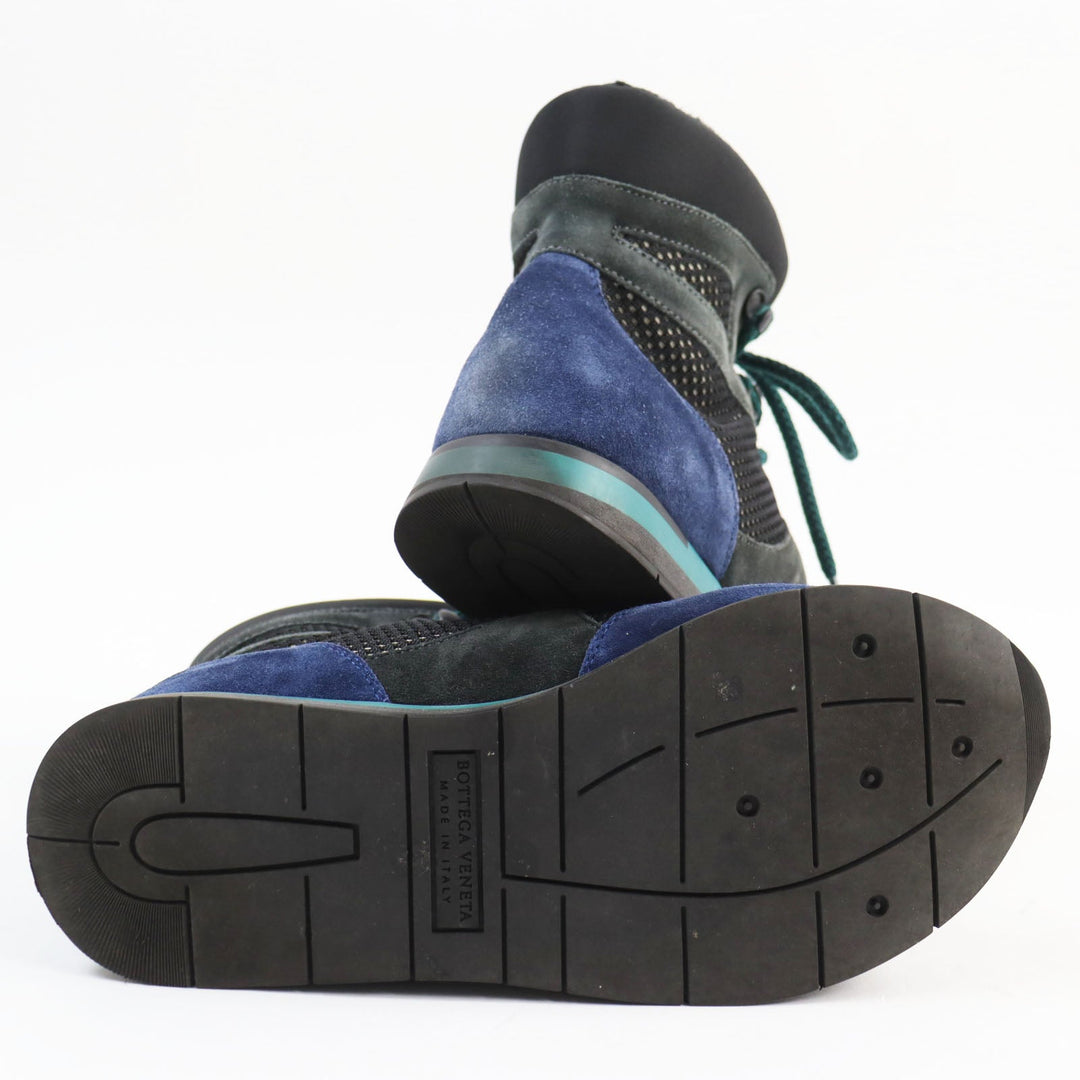BOTTEGAVENETA High cut sneakers Main: suede leather, part: leather multicolor mens 41 Used Authentic