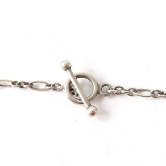 Georg Jensen Necklace Main: AG925, Part: Amber Silver orange 2001 Year Pendant Women Used Authentic