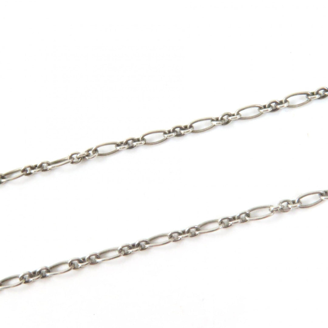Georg Jensen Necklace Main: AG925, Part: Amber Silver orange 2001 Year Pendant Women Used Authentic