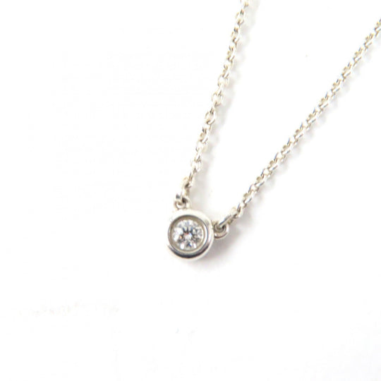 TIFFANY&Co. Necklace Main: AG925, Part: Diamond Silver By the yard El Saperetti Women Used Authentic
