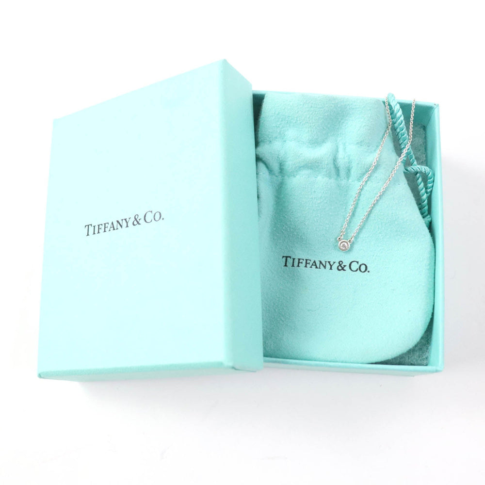 TIFFANY&Co. Necklace Main: AG925, Part: Diamond Silver By the yard El Saperetti Women Used Authentic