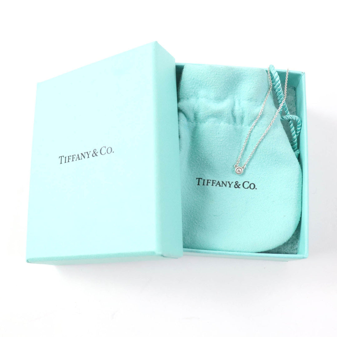 TIFFANY&Co. Necklace Main: AG925, Part: Diamond Silver By the yard El Saperetti Women Used Authentic