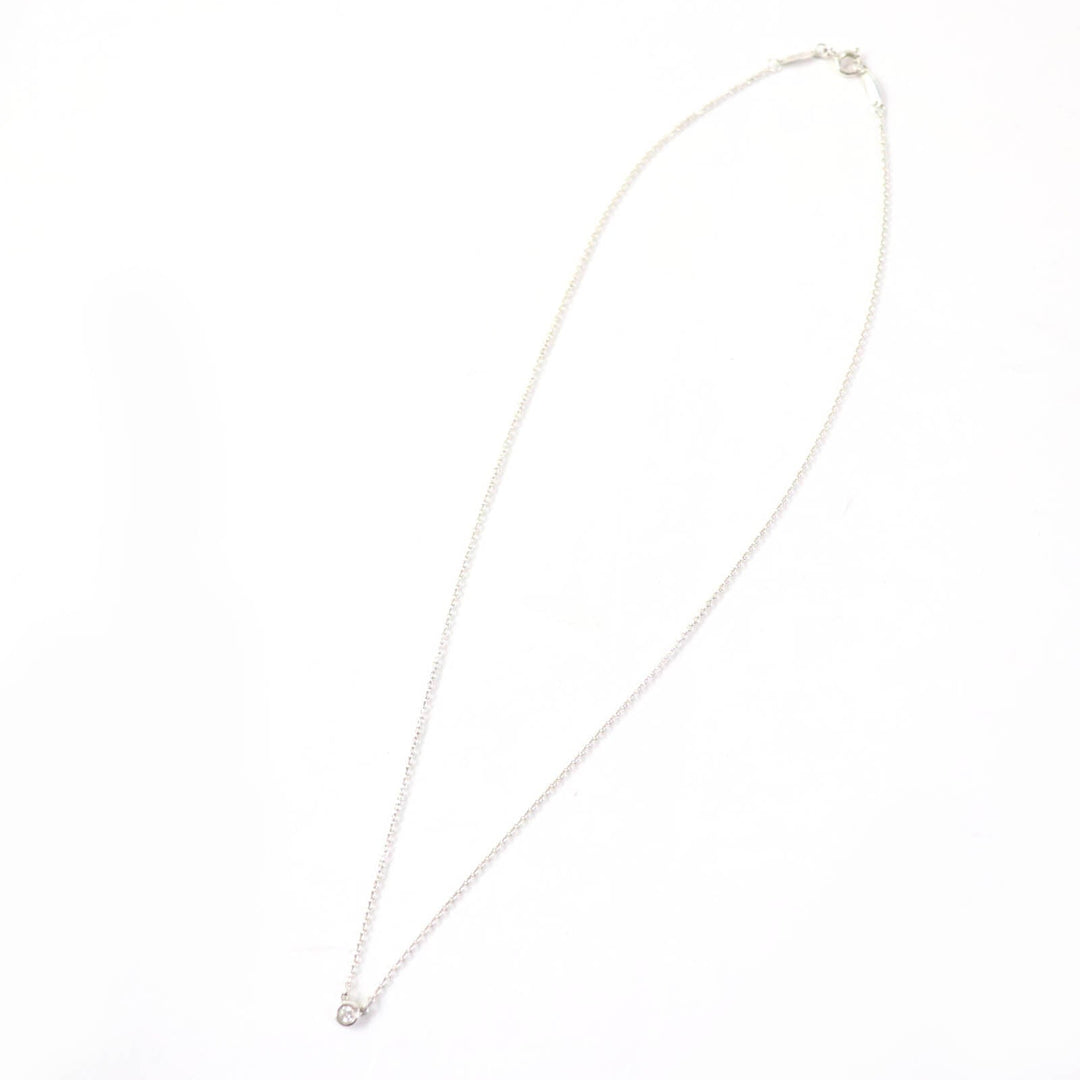 TIFFANY&Co. Necklace Main: AG925, Part: Diamond Silver By the yard El Saperetti Women Used Authentic