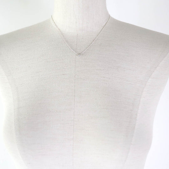 TIFFANY&Co. Necklace Main: AG925, Part: Diamond Silver By the yard El Saperetti Women Used Authentic