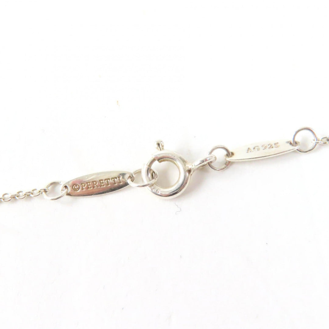 TIFFANY&Co. Necklace Main: AG925, Part: Diamond Silver By the yard El Saperetti Women Used Authentic