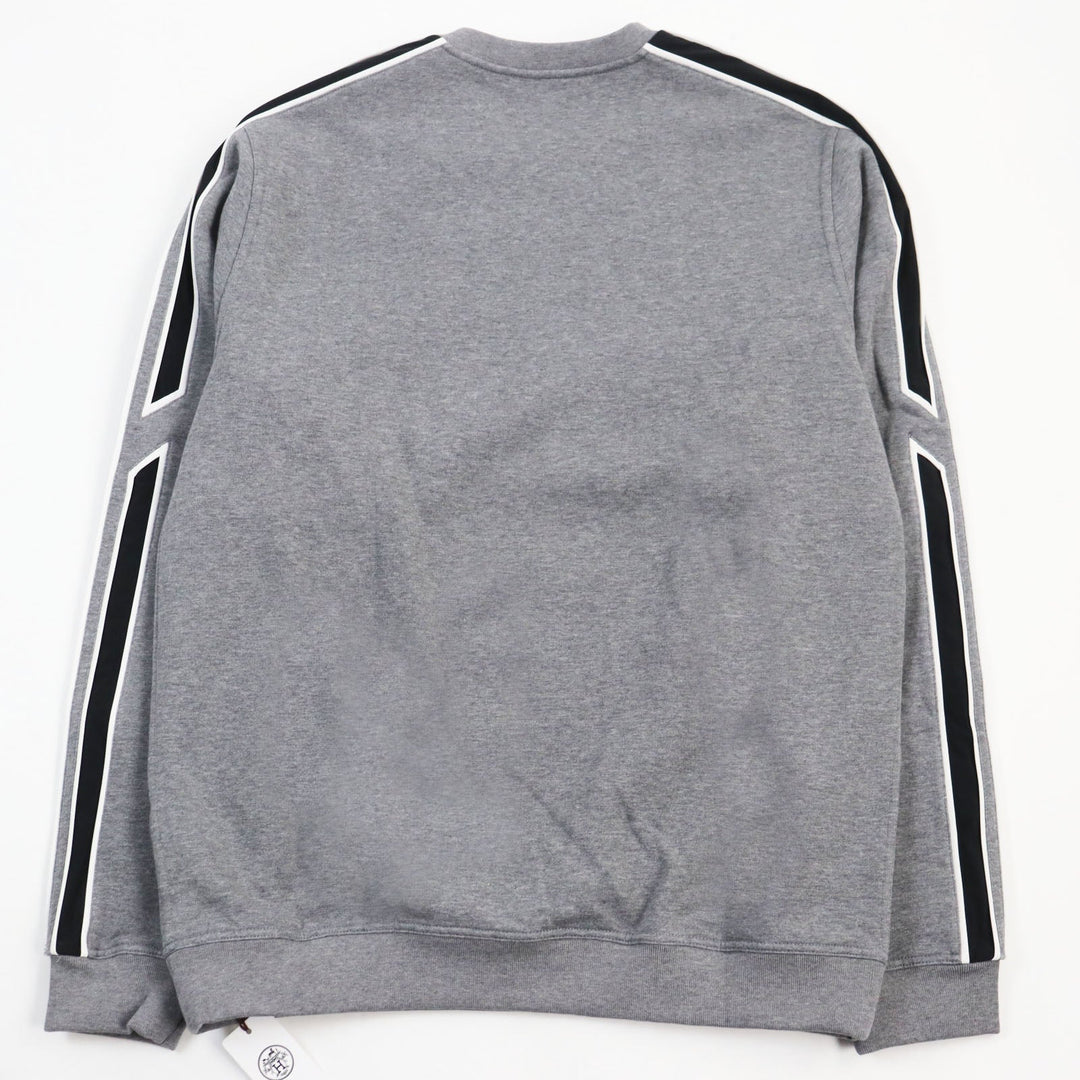 HERMES sweat Main: 100% cotton, part: 90% cotton, part: 10% polyurethane, part: 80% nylon, part: 20% polyurethane gray Run H mens XL Used Authentic