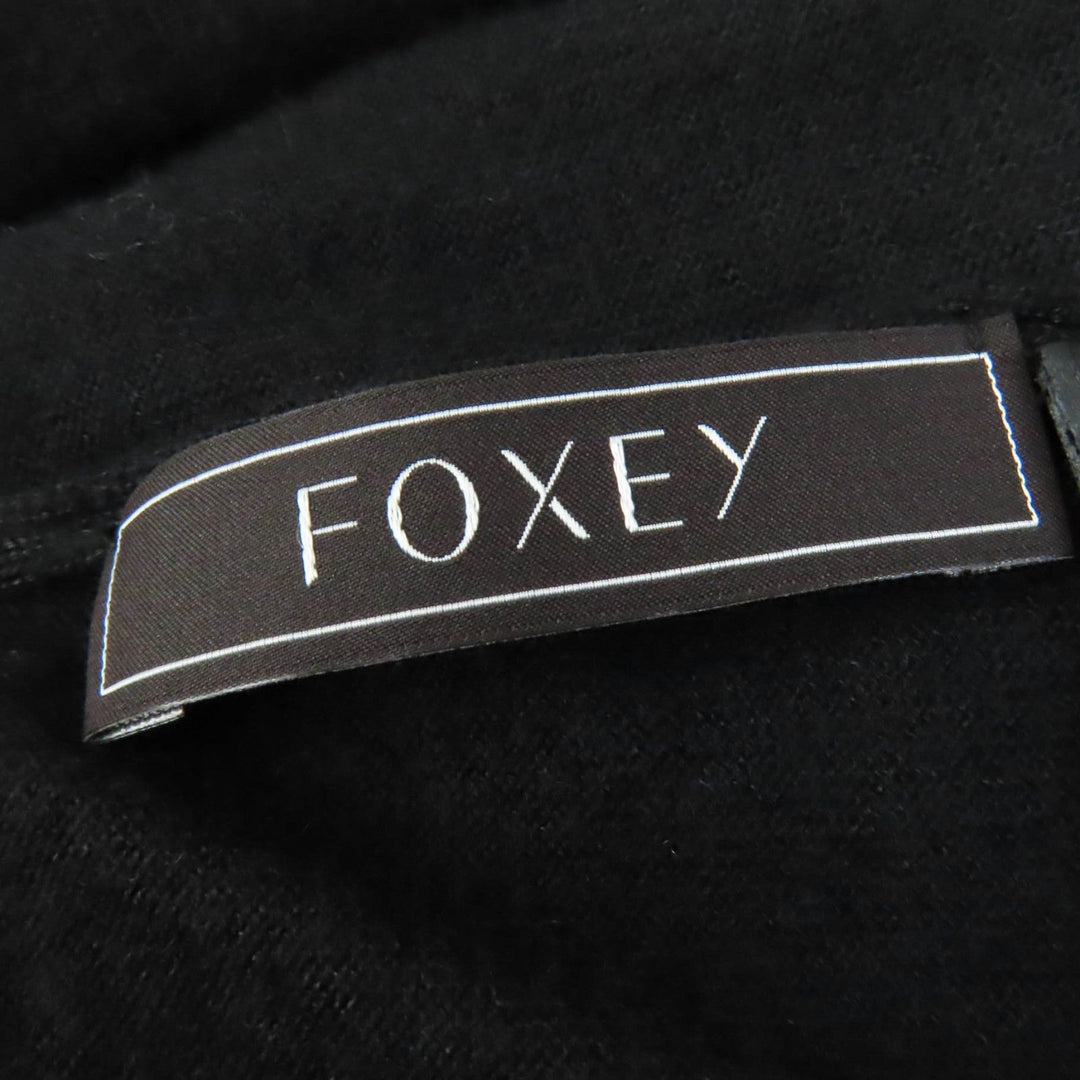 FOXEY cardigan 41955 Main: 70% cashmere, Main: 30% silk black Tarte Tatin Women No size indication Used Authentic