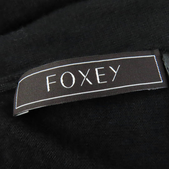 FOXEY cardigan 41955 Main: 70% cashmere, Main: 30% silk black Tarte Tatin Women No size indication Used Authentic