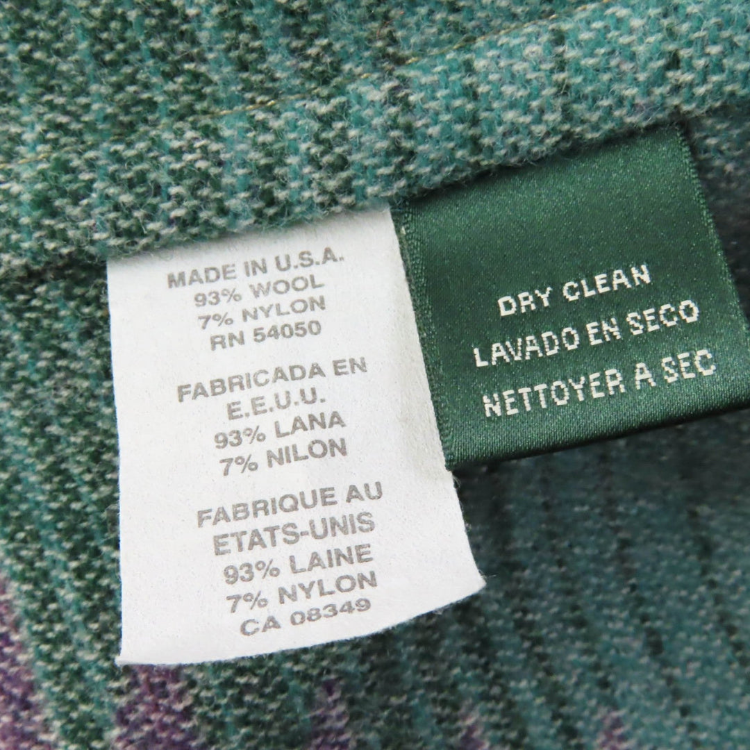 RALPH LAUREN Jacket Main: 93% wool, 7% nylon multicolor Women PS Used Authentic