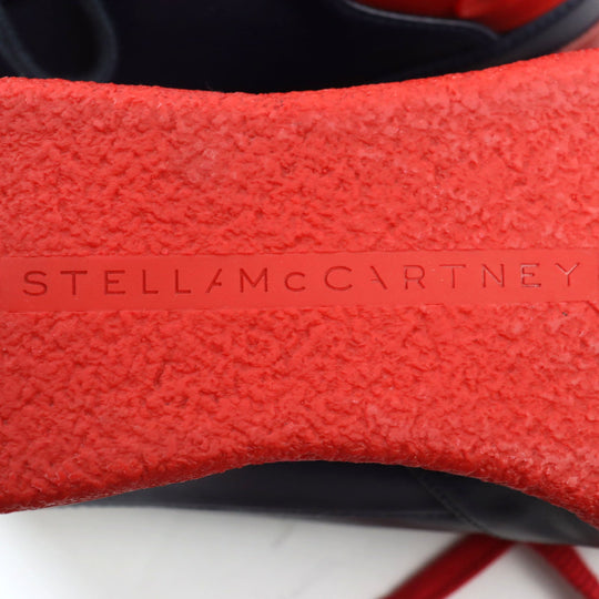 Stella McCartney sneakers 484271 Main: Leather Navy red mens 41 Used Authentic