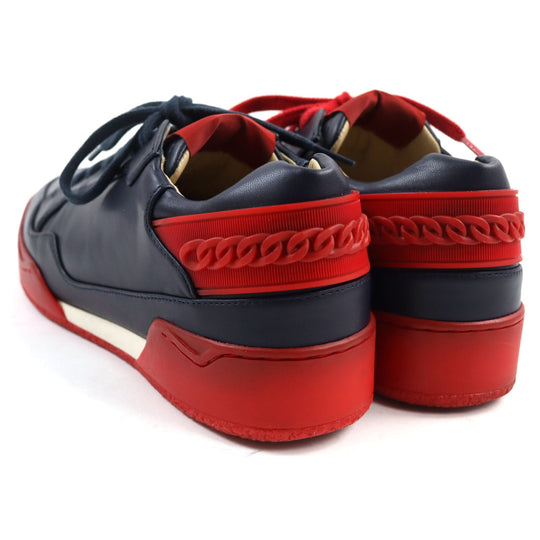 Stella McCartney sneakers 484271 Main: Leather Navy red mens 41 Used Authentic