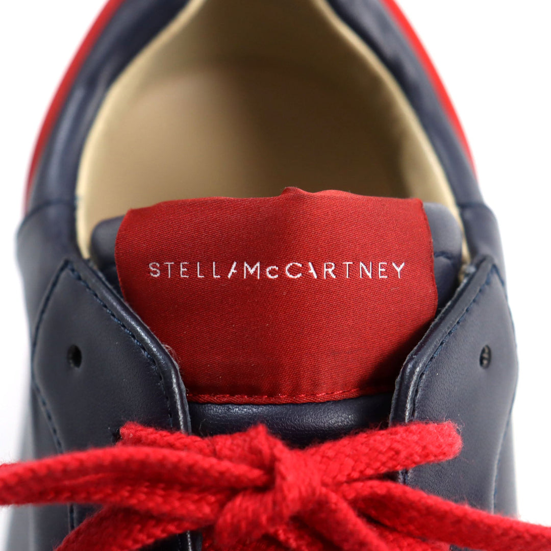 Stella McCartney sneakers 484271 Main: Leather Navy red mens 41 Used Authentic