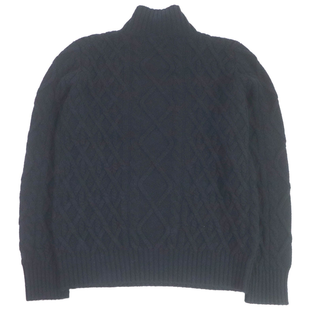 Dior HOMME sweater 113M616AT183 Main: 100% cashmere Navy mens M Used Authentic