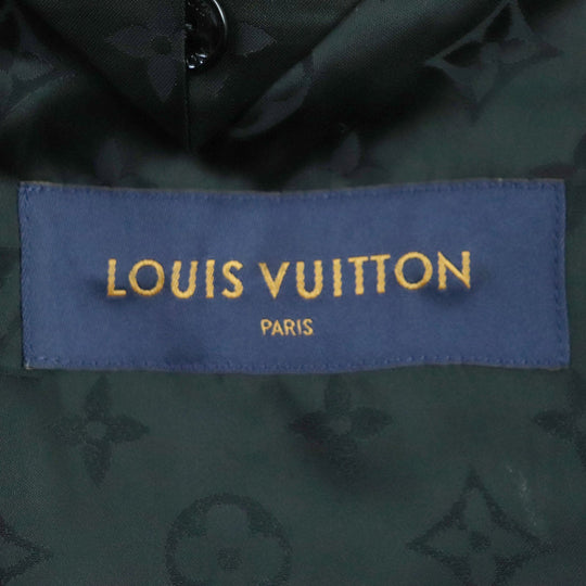 LOUIS VUITTON Chester coat Main: 65% wool, Main: 35% polyester, Lining: 30% cupra, Lining: 27% acetate, Lining: 24% rayon, : 19% cotton Pink multi mens 48 Used Authentic