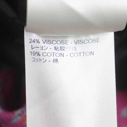 LOUIS VUITTON Chester coat Main: 65% wool, Main: 35% polyester, Lining: 30% cupra, Lining: 27% acetate, Lining: 24% rayon, : 19% cotton Pink multi mens 48 Used Authentic