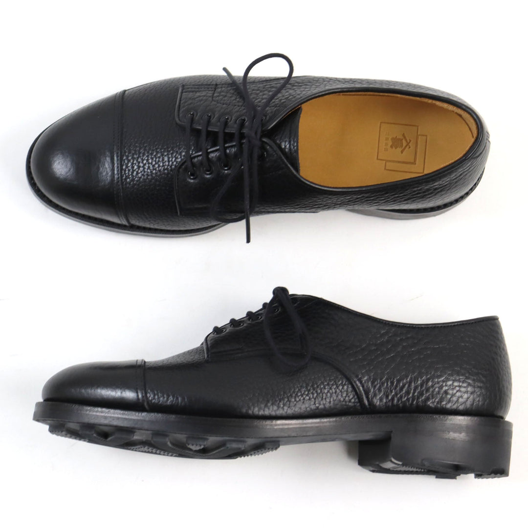 Sanyou Yamachou Leather shoes Q7412 843 Main: Leather black KENJIRO Kenjiro mens 7 Used Authentic