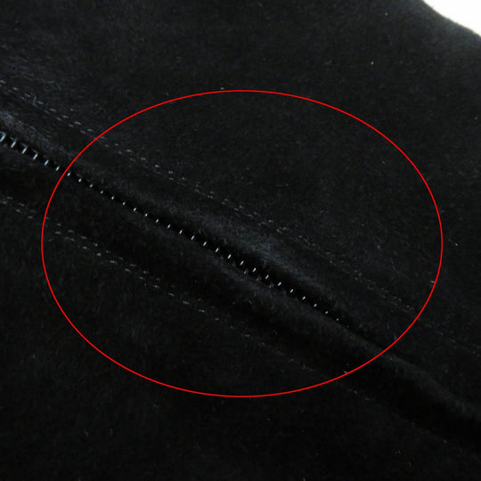 CHANEL Knee high boots Main: Suede black Women 36 Used Authentic