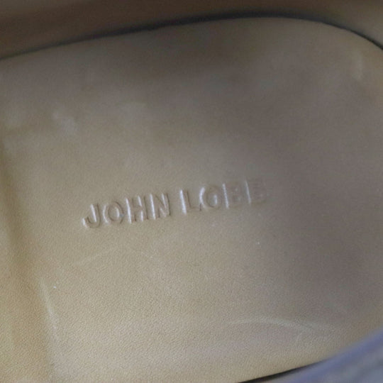 John Lobb Dress shoes Main: Suede leather Dark brown WILLIAM mens 8 Used Authentic