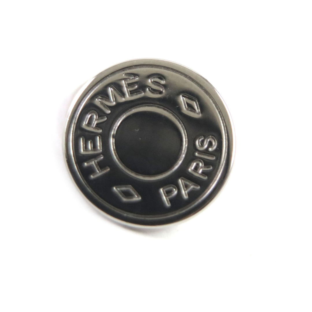 HERMES cuffs metal Silver BIJOUTERIE FANTAISIE mens Used Authentic
