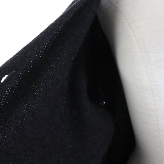 CELINE cardigan 2 5Q46/4206 Main: 100% cashmere Dark gray Women M Used Authentic