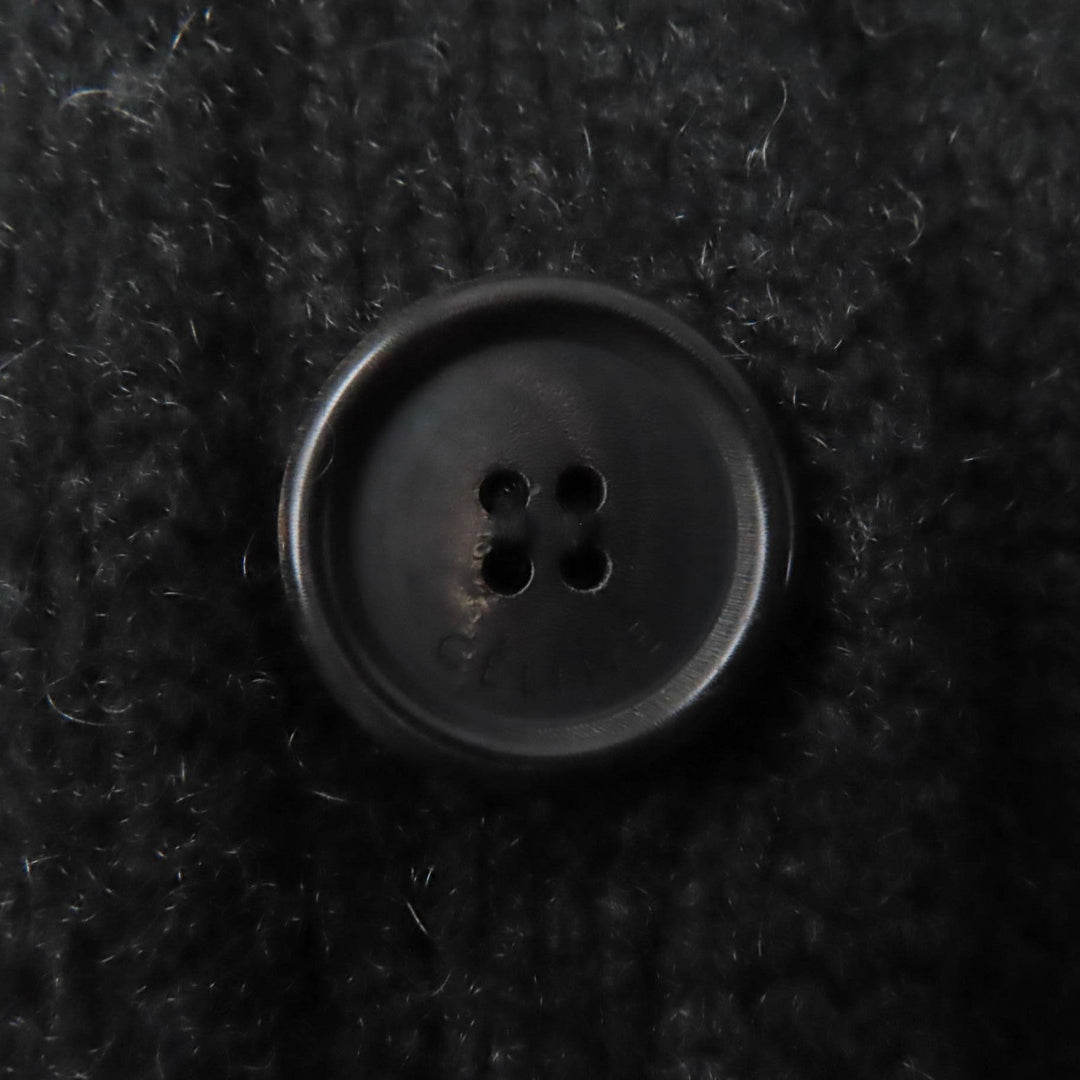 CELINE cardigan 2 5Q46/4206 Main: 100% cashmere Dark gray Women M Used Authentic