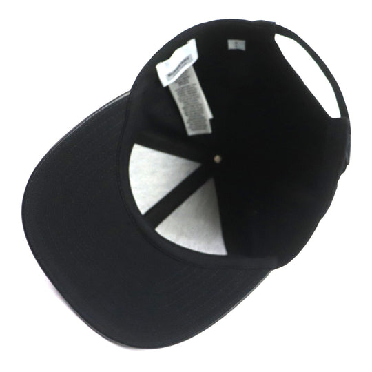BURBERRY cap 8057625 cotton black mens S Used Authentic
