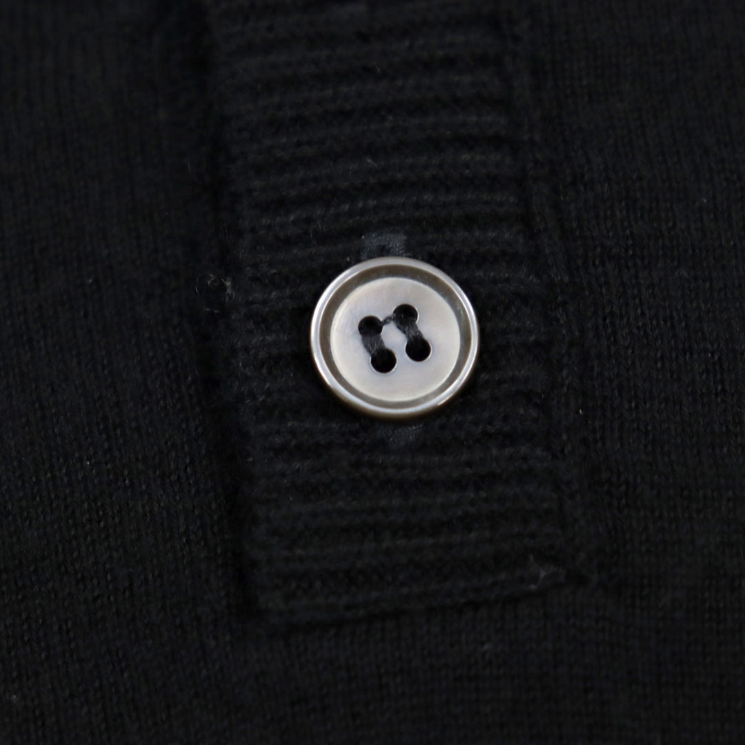 DOLCE&GABBANA knit GQ502K / F78A3 Main: 70% cashmere, Main: 30% silk Black type mens 44 Used Authentic