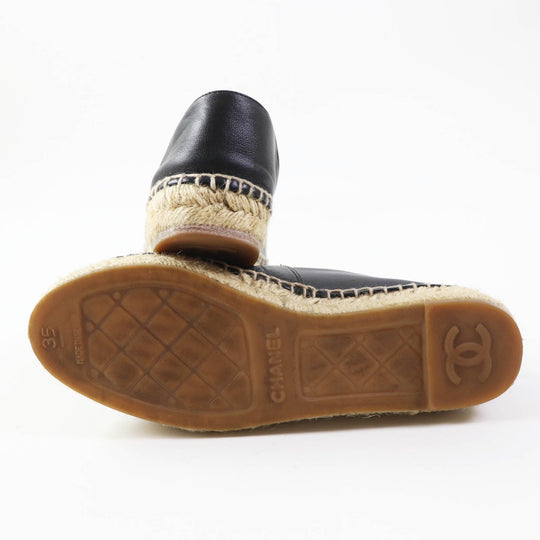 CHANEL Slip-on G29762 Main: Leather black Women 35 Used Authentic