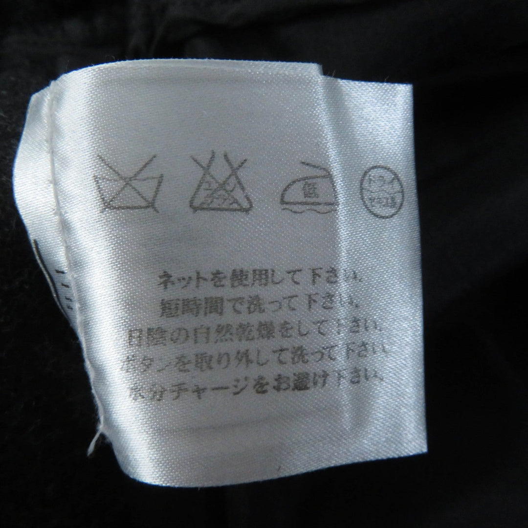 CHANEL skirt 11A P41836 Outer: 60% wool, Outer: 38% angora, Outer: 1% polyurethane, Outer: 1% nylon, Lining: 100% silk Dark gray Women 36 Used Authentic