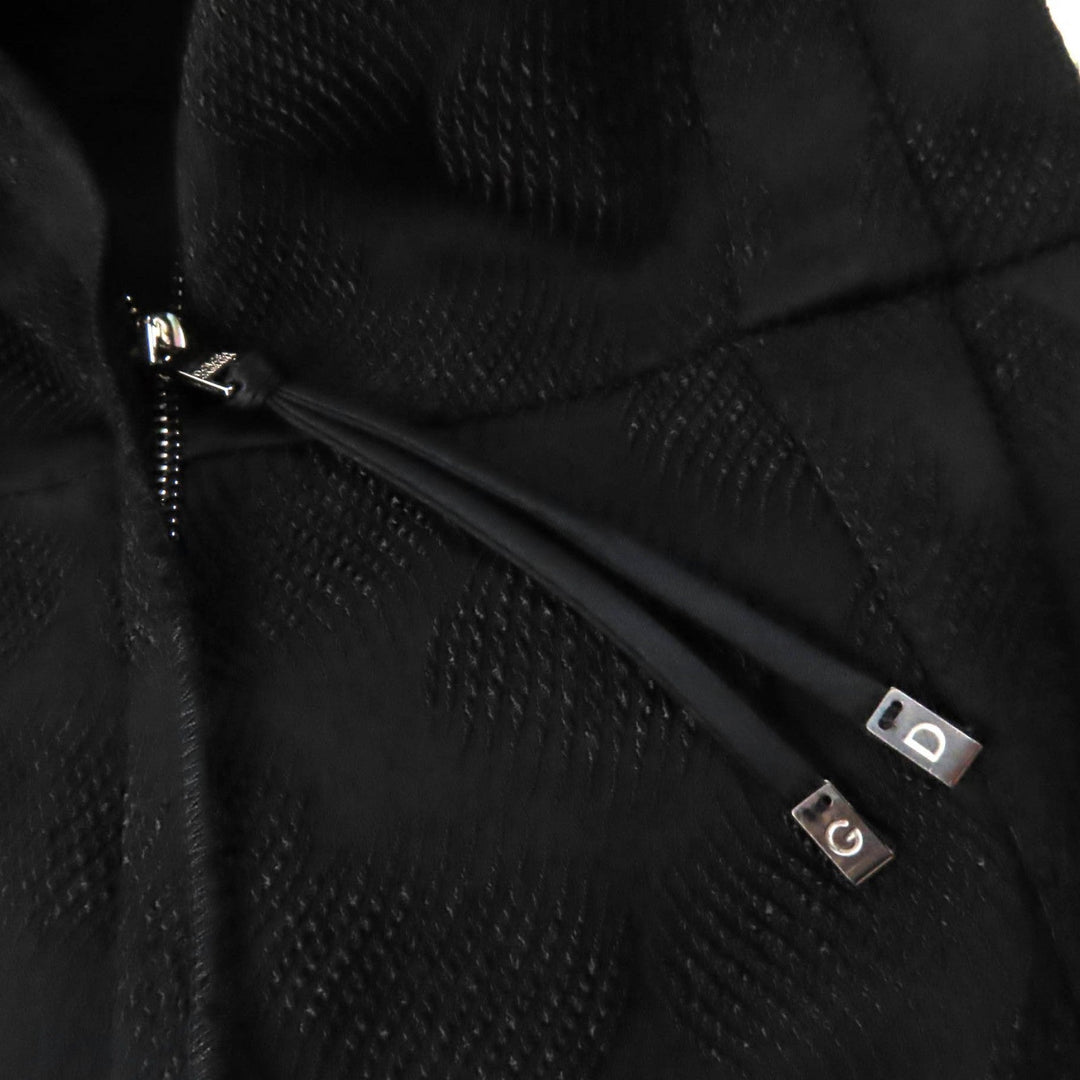 DOLCE&GABBANA one piece Outer: 79% acetate, Outer: 18% nylon, Outer: 3% elastane (polyurethane), Lining: 78% acetate, Lining: 16% nylon, Lining: 6% elastane black Women 38 Used Authentic