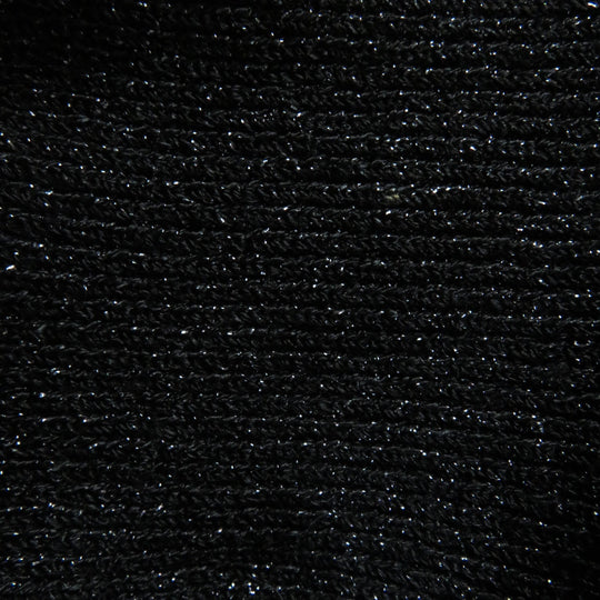 CHANEL skirt 08A P33467 Outer: 57% acetate, 22% nylon, 17% polyester, 4% polyurethane; Lining: 100% nylon Black Silver type Women 36 Used Authentic