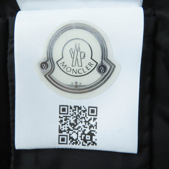 MONCLER down coat Outer: 100% nylon, Lining: 100% nylon, Filling: 90% down, Filling: 10% feather, Hood lining: 100% nylon, Other fabric: 81% nylon, 19% polyurethane, Other fabric: sheep leather Dark khaki TALEVE Talev Women 00 Used Authentic
