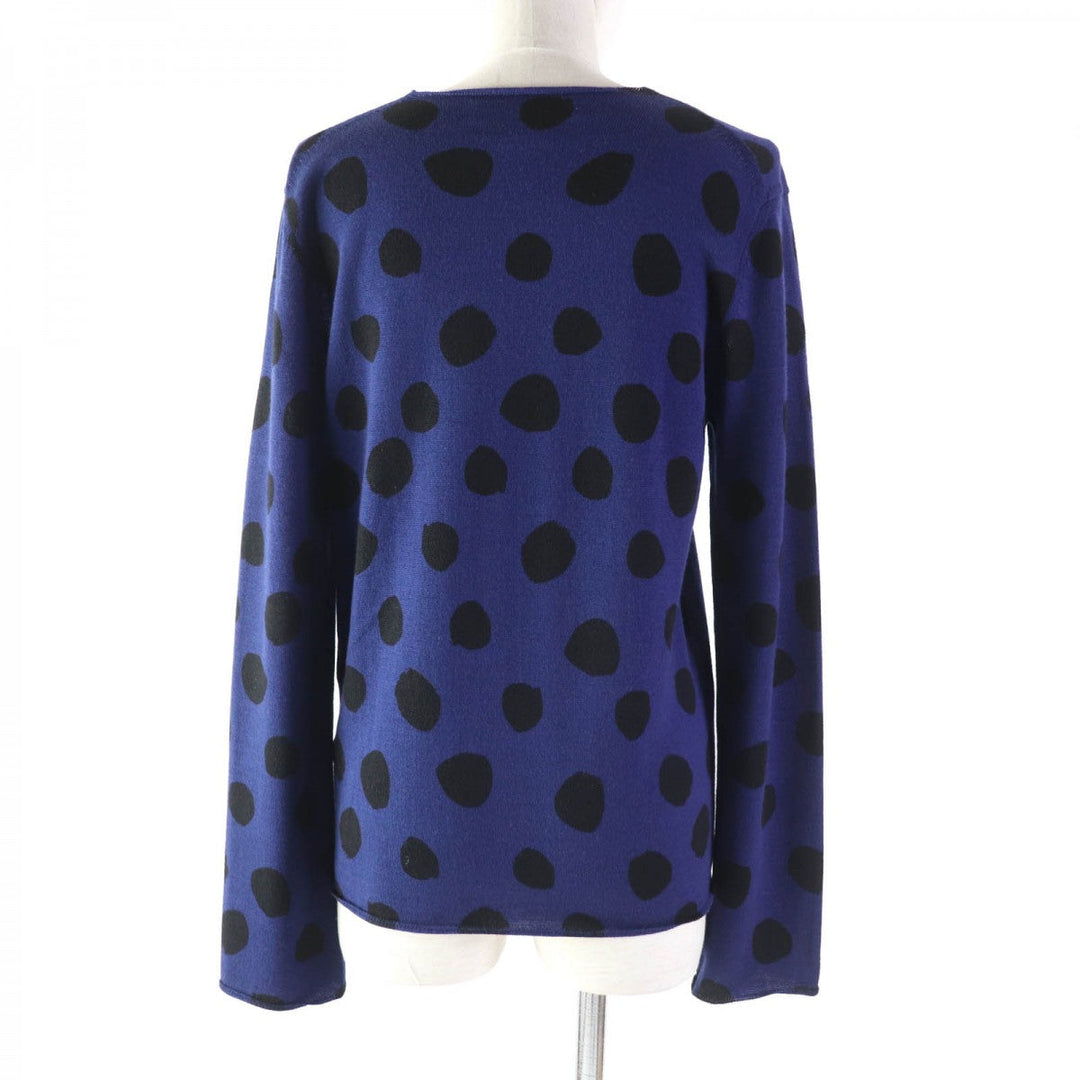 COMME des GARCONS COMME des GARCONS knit Main: 100% wool blue-black Women M Used Authentic