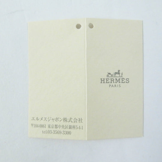 HERMES Cosmetics Pouch 100% cotton Other: 92% cotton, 8% polyurethane Orange red Escal Women Used Authentic
