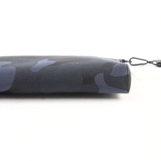 MULBERRY Clutch bag RL5593 Part: Leather Navy black mens Used Authentic