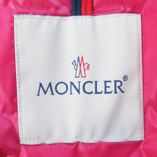 MONCLER Down vest Outer: 100% nylon, Lining: 100% nylon, Filling: 90% down, Filling: 10% feather, Hood lining: 100% nylon pink GLYGOS Women zero size Used Authentic