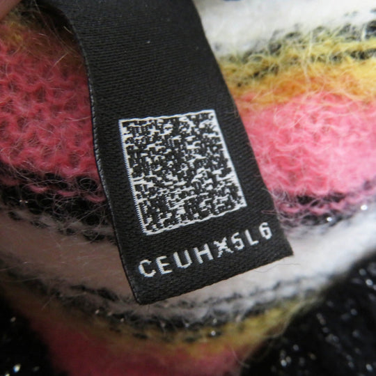 CHANEL knit 22A P72906 alpaca Pink type Métiers d'art collection 34