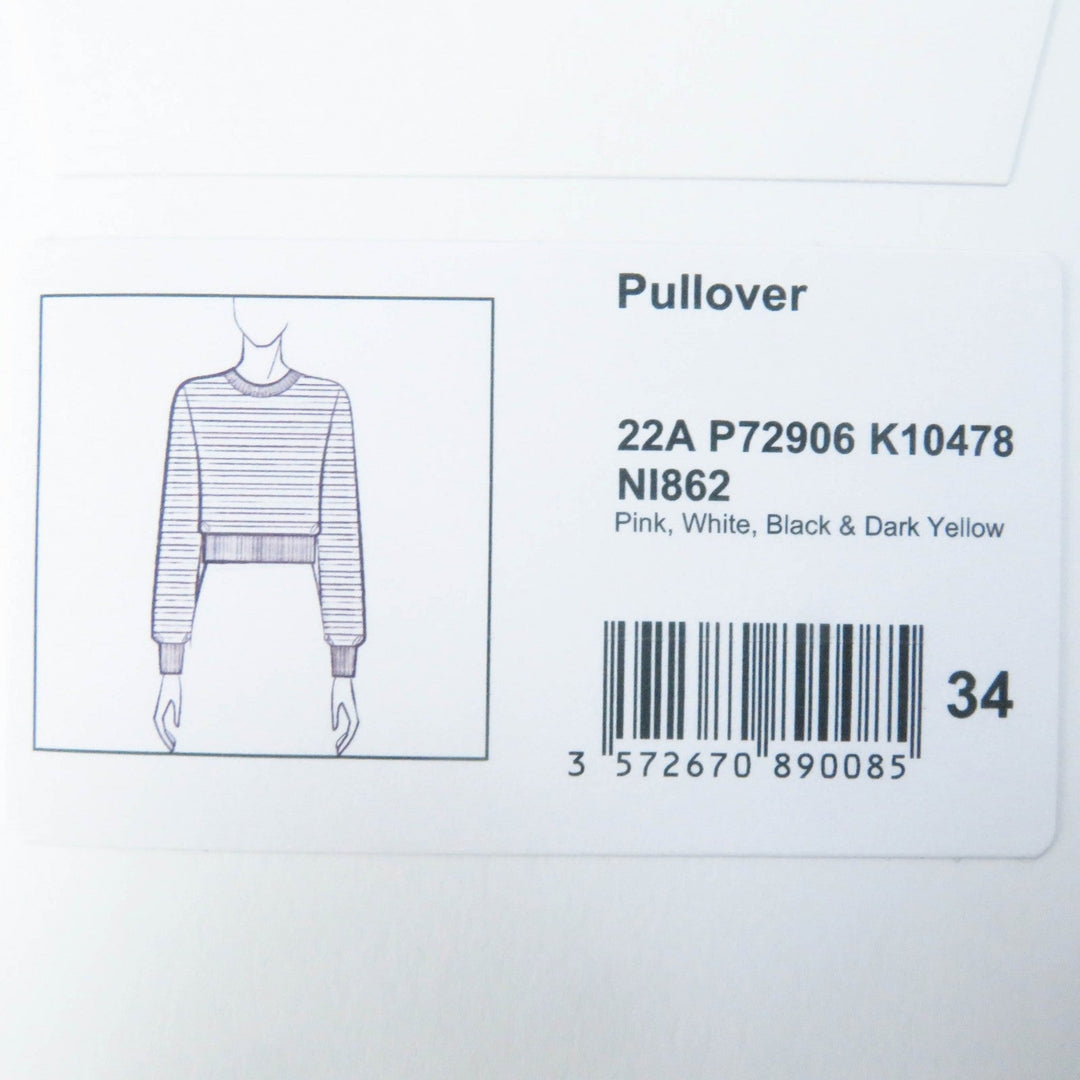 CHANEL knit 22A P72906 alpaca Pink type Métiers d'art collection 34
