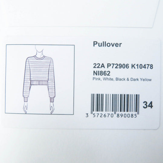 CHANEL knit 22A P72906 alpaca Pink type Métiers d'art collection 34
