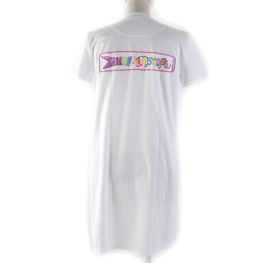 HERMES one piece Main: 100% cotton, Part: 100% cotton, Part: 100% polyester white Women 36 Used Authentic