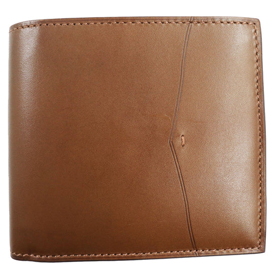 EDWARD GREEN Bifold Wallet Main: Leather Dark Brown, DARK OAK HIP WALLET mens Used Authentic