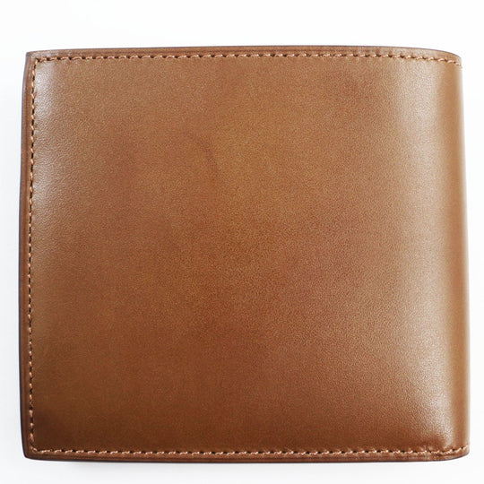 EDWARD GREEN Bifold Wallet Main: Leather Dark Brown, DARK OAK HIP WALLET mens Used Authentic