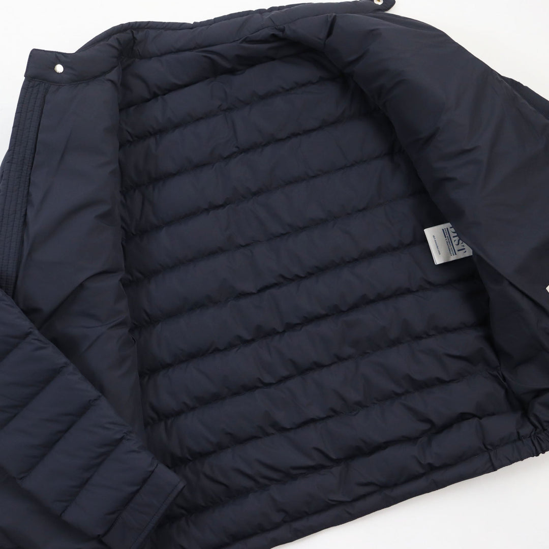 MONCLER Down jacket Outer: 100% nylon, Lining: 100% nylon, Filling: 90% down, Filling: 10% feather Dark navy YERES YERES mens 3 Used Authentic