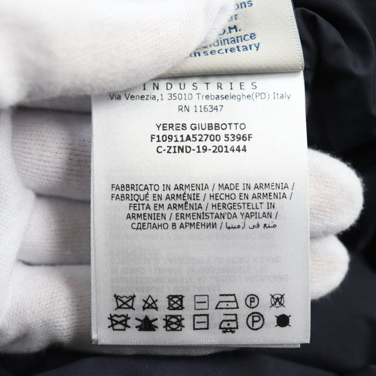 MONCLER Down jacket Outer: 100% nylon, Lining: 100% nylon, Filling: 90% down, Filling: 10% feather Dark navy YERES YERES mens 4 Used Authentic