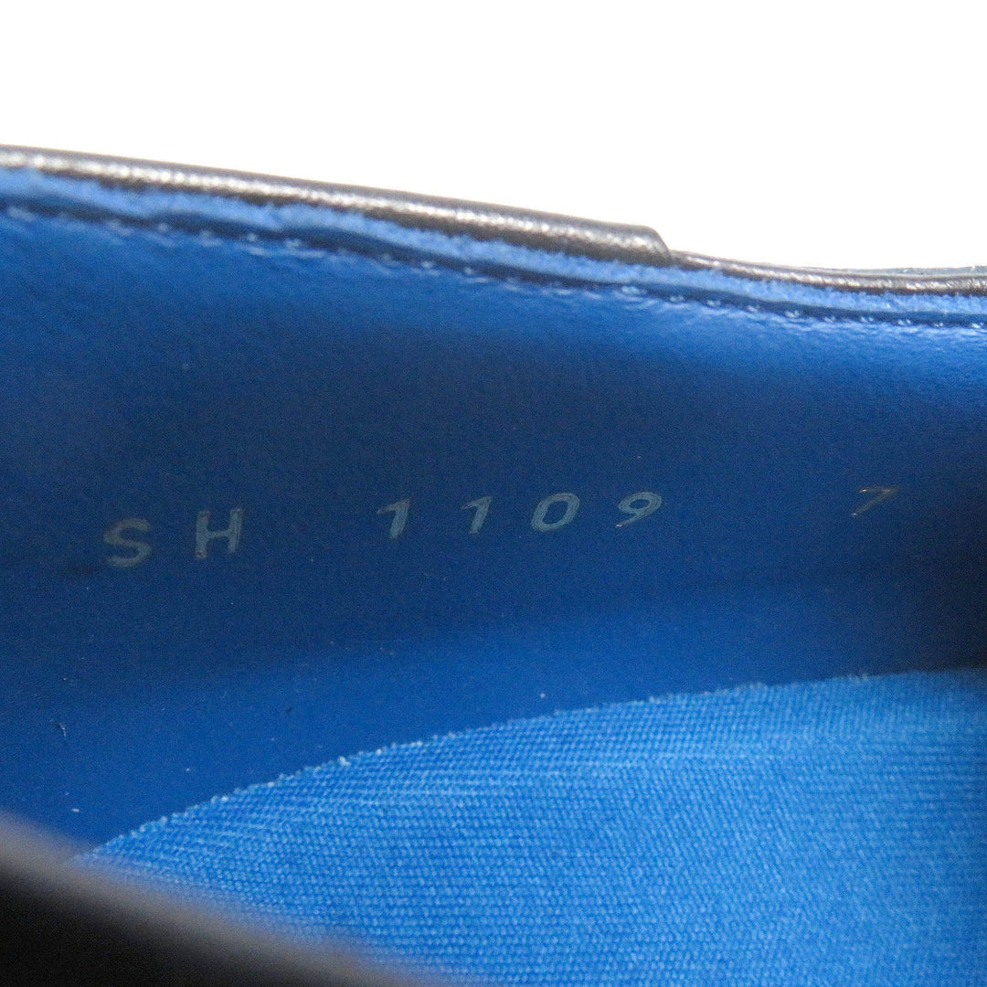 LOUIS VUITTON Leather shoes Main: Leather blue Goncourt Line mens 7 Used Authentic